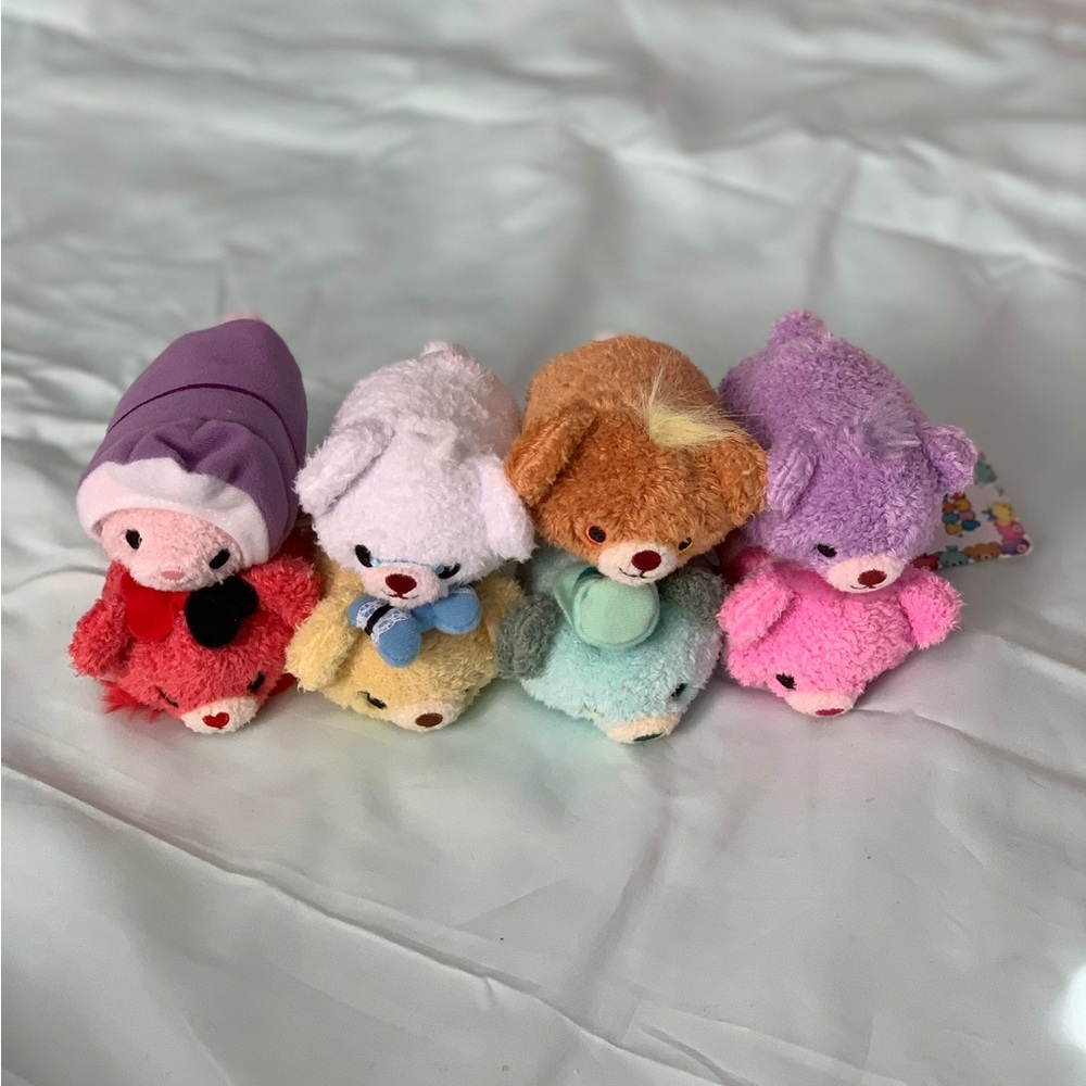 Disney Unibearsity Alice in Wonderland Tsum Tsums set of 8 from Japan